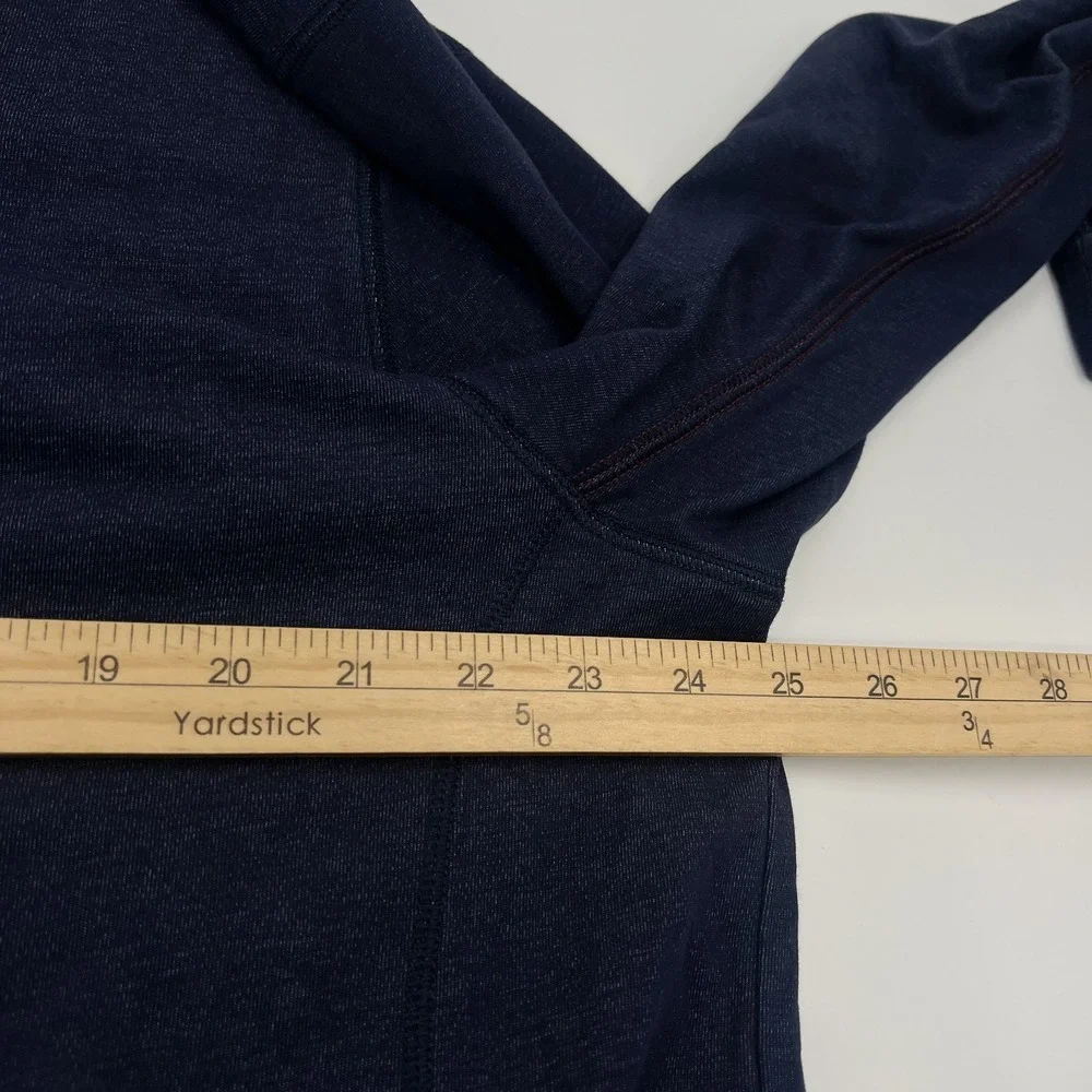 Tommy Bahama 1/4 Zip Sweater Mens XL Lightweight Preppy Pullover Mockneck Navy